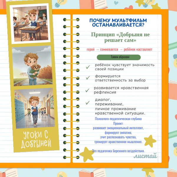 Карточка о принципе Добрыня не решает сам