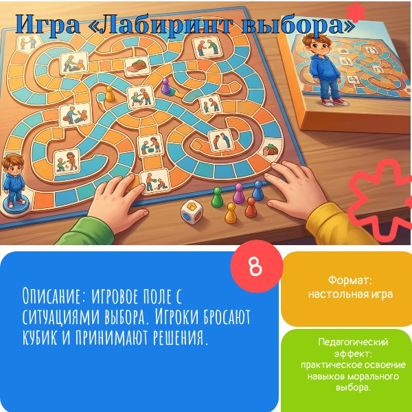 Игра Лабиринт выбора
