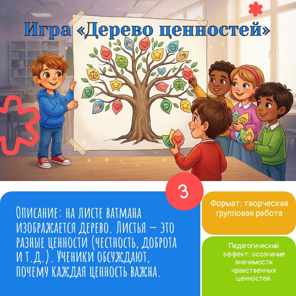 Игра Дерево ценностей